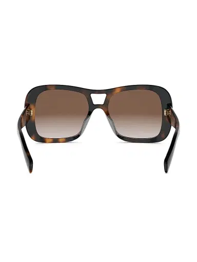 CELINE Women's Triomphe 55MM Pilot Sunglasses - Brown | Thumbnail 5 CELINE Women's Triomphe 55MM Pilot Sunglasses - Brown | Thumbnail 5