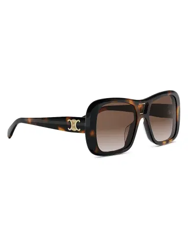 CELINE Women's Triomphe 55MM Pilot Sunglasses - Brown | Thumbnail 8 CELINE Women's Triomphe 55MM Pilot Sunglasses - Brown | Thumbnail 8