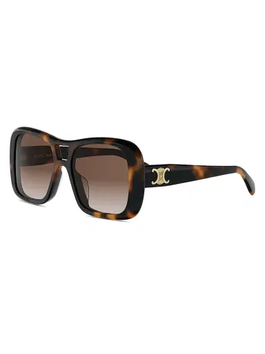 CELINE Women's Triomphe 55MM Pilot Sunglasses - Brown | Thumbnail 1 CELINE Women's Triomphe 55MM Pilot Sunglasses - Brown | Thumbnail 1