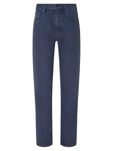 ZEGNA Men's Cotton Roccia Jeans - Dark Indigo Blue | Thumbnail 1 ZEGNA Men's Cotton Roccia Jeans - Dark Indigo Blue | Thumbnail 1
