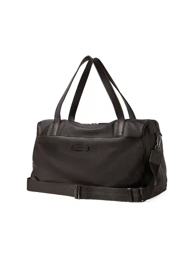 Zegna Men's Secondskin Weekender Bag - Dark Brown | Thumbnail 3 Zegna Men's Secondskin Weekender Bag - Dark Brown | Thumbnail 3