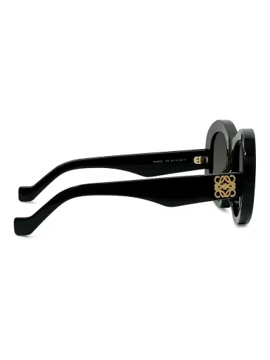 Loewe Men's Anagram 51MM Geometric Sunglasses - Black | Thumbnail 7 Loewe Men's Anagram 51MM Geometric Sunglasses - Black | Thumbnail 7