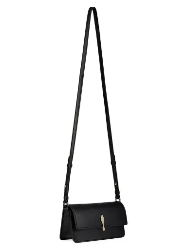 Christian Louboutin Women's Bettina Mini Leather Crossbody Bag - Black | Thumbnail 2 Christian Louboutin Women's Bettina Mini Leather Crossbody Bag - Black | Thumbnail 2