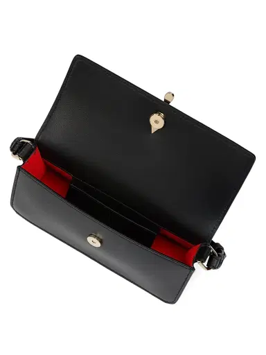 Christian Louboutin Women's Bettina Mini Leather Crossbody Bag - Black | Thumbnail 4 Christian Louboutin Women's Bettina Mini Leather Crossbody Bag - Black | Thumbnail 4