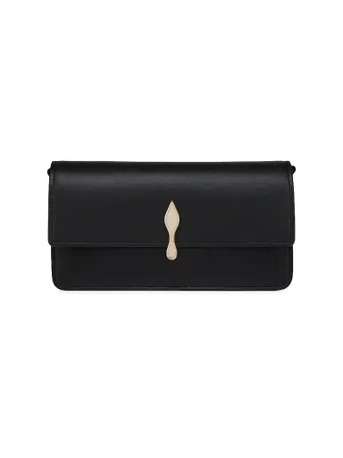 Christian Louboutin Women's Bettina Mini Leather Crossbody Bag - Black | Thumbnail 1 Christian Louboutin Women's Bettina Mini Leather Crossbody Bag - Black | Thumbnail 1