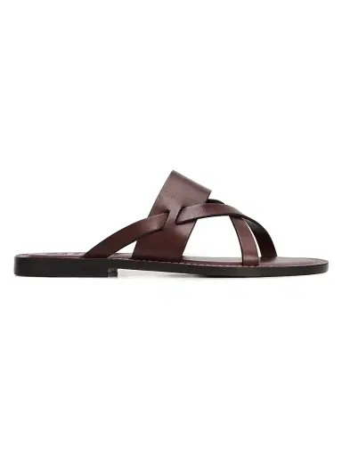 Brunello Cucinelli Men's Strappy Leather Sandals | Thumbnail 1 Brunello Cucinelli Men's Strappy Leather Sandals | Thumbnail 1