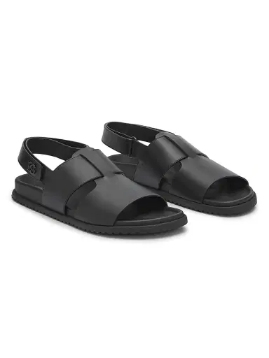 Dolce & Gabbana Men's Leather Sandals - Nero - Size 13 | Thumbnail 2 Dolce & Gabbana Men's Leather Sandals - Nero - Size 13 | Thumbnail 2