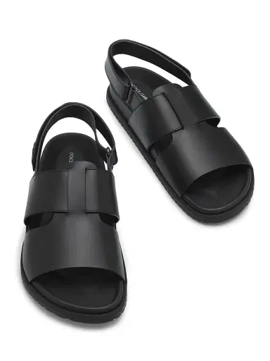 Dolce & Gabbana Men's Leather Sandals - Nero - Size 13 | Thumbnail 4 Dolce & Gabbana Men's Leather Sandals - Nero - Size 13 | Thumbnail 4