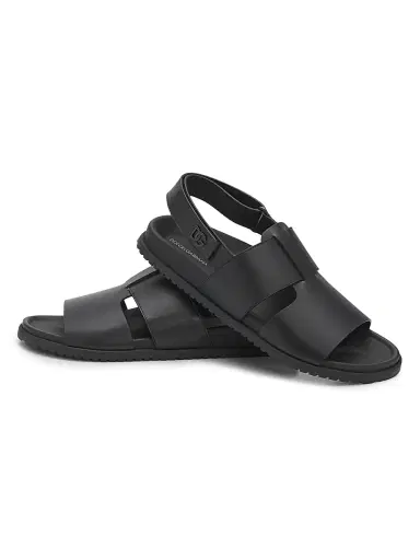 Dolce & Gabbana Men's Leather Sandals - Nero - Size 13 | Thumbnail 5 Dolce & Gabbana Men's Leather Sandals - Nero - Size 13 | Thumbnail 5