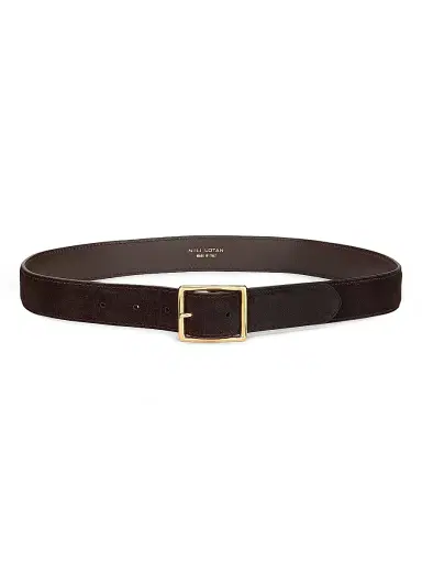 Nili Lotan Women's Gabriele Suede Belt | Thumbnail 1 Nili Lotan Women's Gabriele Suede Belt | Thumbnail 1