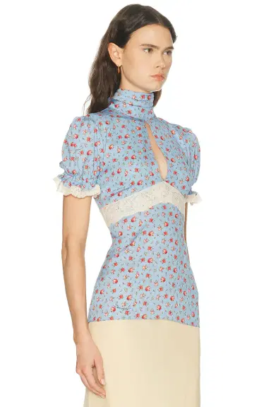 Dolce & Gabbana Short Sleeve Top | Thumbnail 2 Dolce & Gabbana Short Sleeve Top | Thumbnail 2