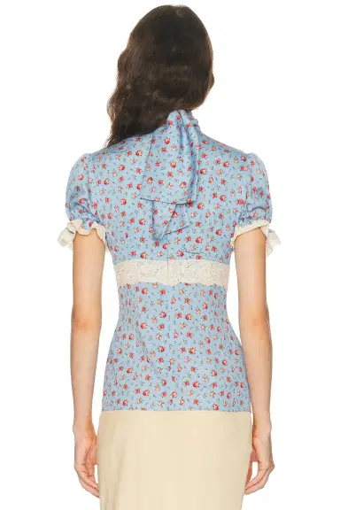Dolce & Gabbana Short Sleeve Top | Thumbnail 3 Dolce & Gabbana Short Sleeve Top | Thumbnail 3