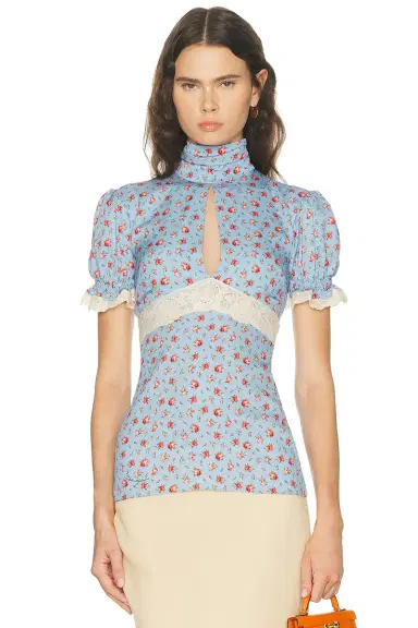 Dolce & Gabbana Short Sleeve Top | Thumbnail 1 Dolce & Gabbana Short Sleeve Top | Thumbnail 1