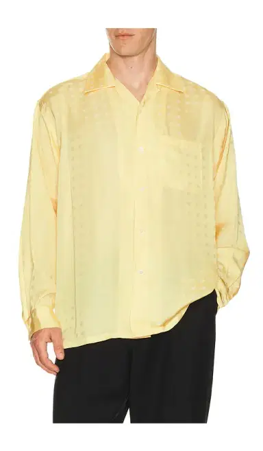 Beams Plus Open Collar Cupro Dot Pattern | Thumbnail 1 Beams Plus Open Collar Cupro Dot Pattern | Thumbnail 1