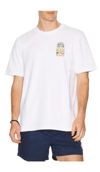 Casablanca Tennis Landscape Classic Tee | Thumbnail 2 Casablanca Tennis Landscape Classic Tee | Thumbnail 2