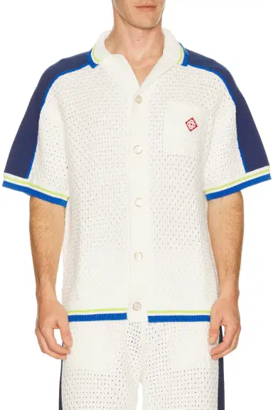 Casablanca Crochet Shirt | Thumbnail 3 Casablanca Crochet Shirt | Thumbnail 3