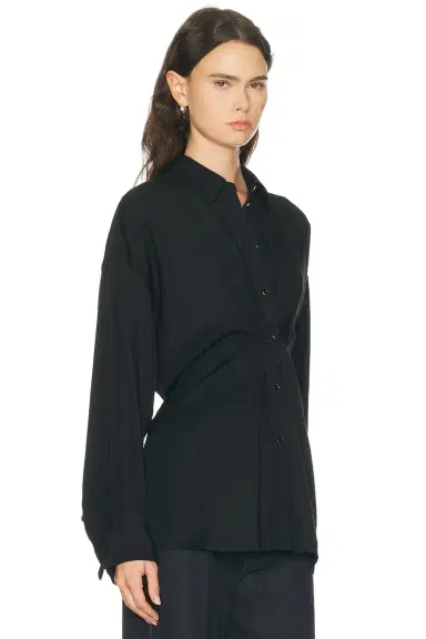 Helmut Lang Cinched Shirt | Thumbnail 2 Helmut Lang Cinched Shirt | Thumbnail 2