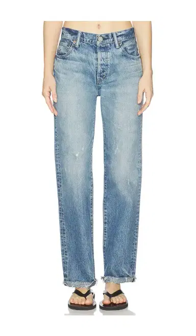 Moussy Vintage Dorchester Straight Leg Jeans | Thumbnail 1 Moussy Vintage Dorchester Straight Leg Jeans | Thumbnail 1