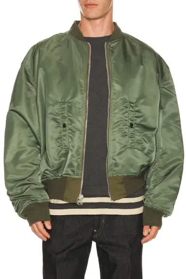 Junya Watanabe x Needles Oxford Bomber Jacket | Thumbnail 2 Junya Watanabe x Needles Oxford Bomber Jacket | Thumbnail 2