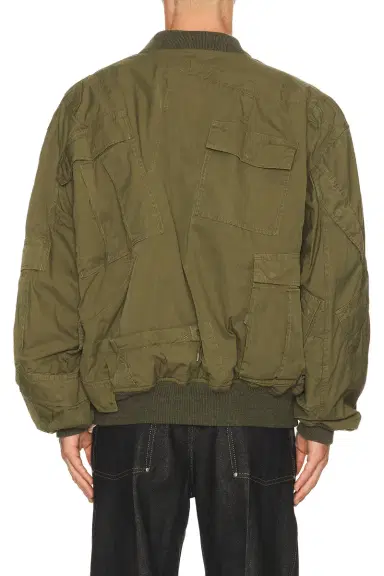 Junya Watanabe x Needles Oxford Bomber Jacket | Thumbnail 3 Junya Watanabe x Needles Oxford Bomber Jacket | Thumbnail 3