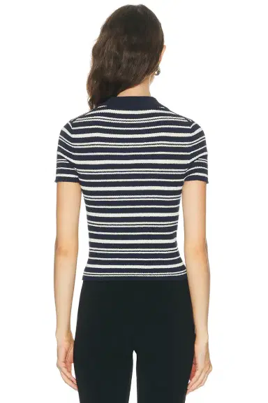 Simkhai Averie Knit Polo Top | Thumbnail 3 Simkhai Averie Knit Polo Top | Thumbnail 3