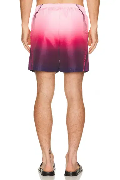 Casablanca Aubergine Gradient Printed Swim Shorts | Thumbnail 5 Casablanca Aubergine Gradient Printed Swim Shorts | Thumbnail 5