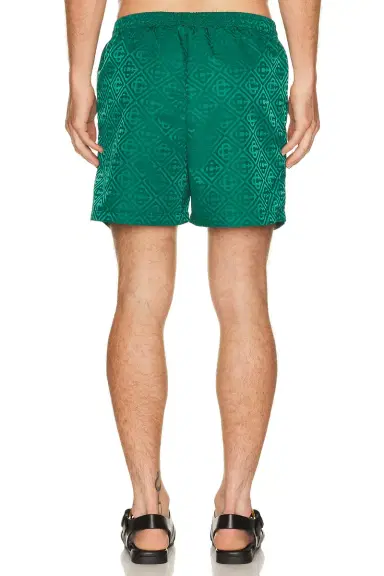 Casablanca Monogram Jacquard Swim Shorts | Thumbnail 4 Casablanca Monogram Jacquard Swim Shorts | Thumbnail 4