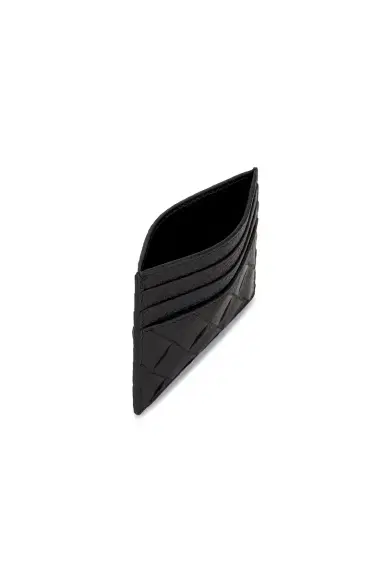 Bottega Veneta Int15 Check Taurill Avenue Card Holder | Thumbnail 4 Bottega Veneta Int15 Check Taurill Avenue Card Holder | Thumbnail 4