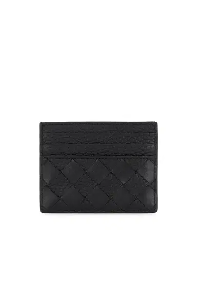 Bottega Veneta Int15 Check Taurill Avenue Card Holder | Thumbnail 1 Bottega Veneta Int15 Check Taurill Avenue Card Holder | Thumbnail 1