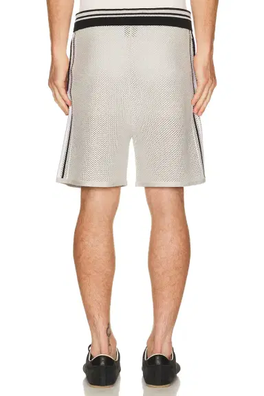 Casablanca Metallic Mesh Stripe Shorts | Thumbnail 4 Casablanca Metallic Mesh Stripe Shorts | Thumbnail 4