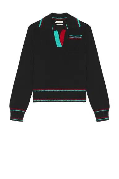 JW Anderson Shrunken Polo Jumper | Thumbnail 4 JW Anderson Shrunken Polo Jumper | Thumbnail 4