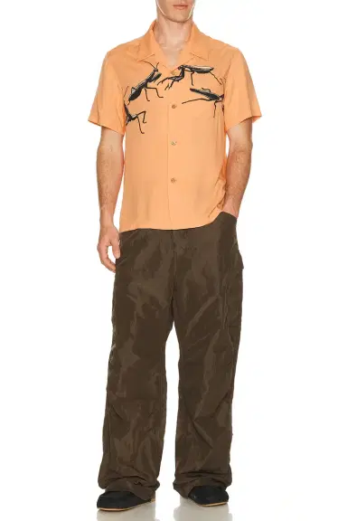 JW Anderson Short Sleeve Camp Collar Shirt | Thumbnail 3 JW Anderson Short Sleeve Camp Collar Shirt | Thumbnail 3