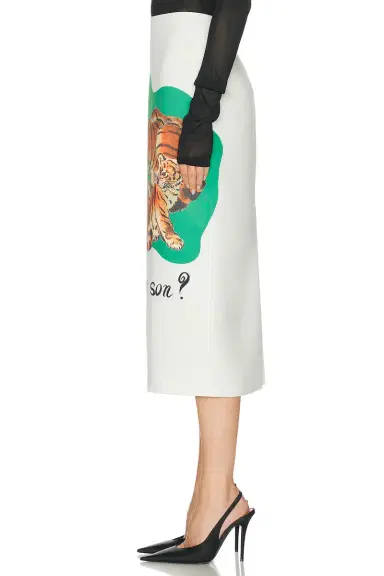 Brandon Maxwell Mercer Pencil Skirt | Thumbnail 3 Brandon Maxwell Mercer Pencil Skirt | Thumbnail 3