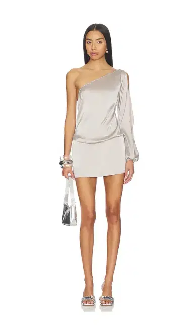 LIONESS One Shoulder Mini Dress | Thumbnail 2 LIONESS One Shoulder Mini Dress | Thumbnail 2