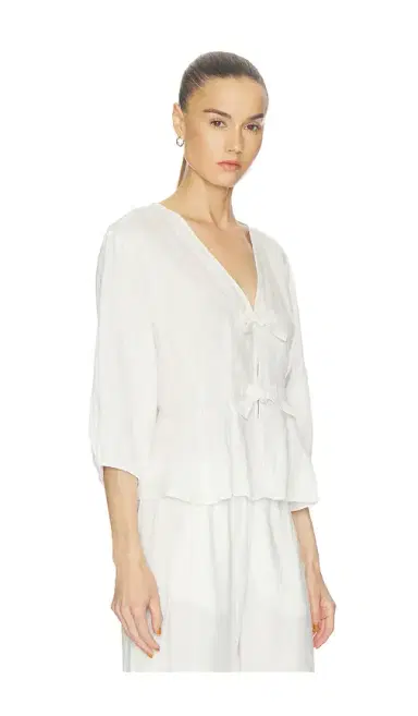 Velvet by Graham & Spencer Martha Woven Linen Top | Thumbnail 2 Velvet by Graham & Spencer Martha Woven Linen Top | Thumbnail 2
