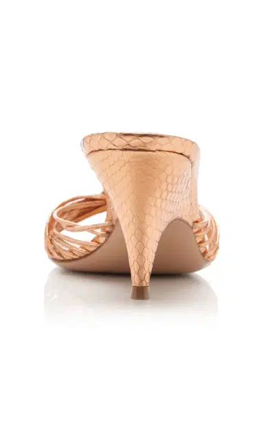 Gianvito Rossi Snakeskin Sandals | Thumbnail 5 Gianvito Rossi Snakeskin Sandals | Thumbnail 5
