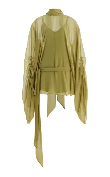 De La Vali Nila Chiffon Mini Dress | Thumbnail 3 De La Vali Nila Chiffon Mini Dress | Thumbnail 3