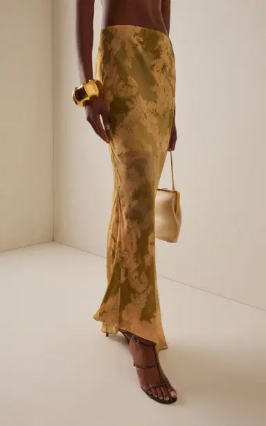 De La Vali Exclusive Georgette Maxi Skirt | Thumbnail 3 De La Vali Exclusive Georgette Maxi Skirt | Thumbnail 3