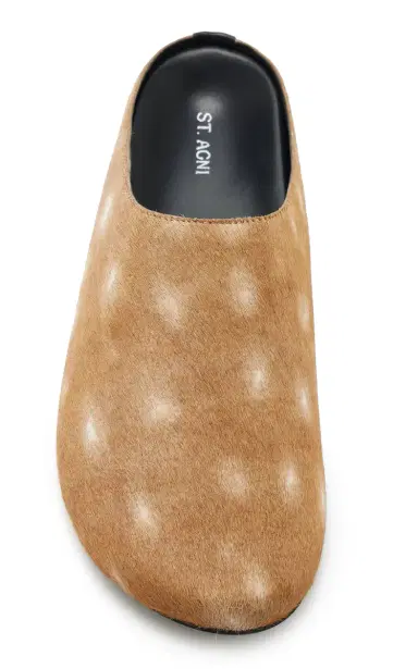 St. Agni Printed Pony Hair Mules | Thumbnail 3 St. Agni Printed Pony Hair Mules | Thumbnail 3