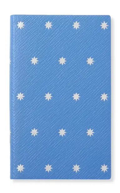 Smythson Panama Leather Stars Notebook | Thumbnail 1 Smythson Panama Leather Stars Notebook | Thumbnail 1