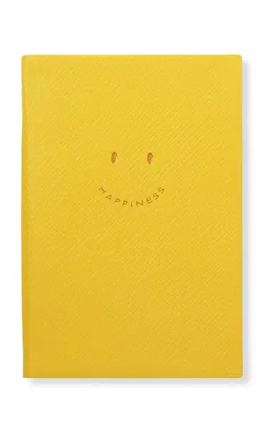 Smythson Chelsea Leather Happiness Notebook | Thumbnail 4 Smythson Chelsea Leather Happiness Notebook | Thumbnail 4