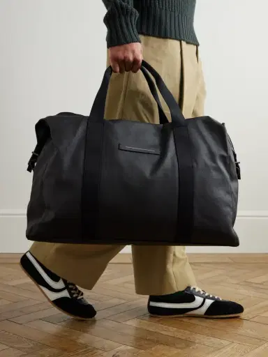 Horizn Studios SoFo Weekender L Waxed Recycled-Cotton Canvas Holdall - Men | Thumbnail 2 Horizn Studios SoFo Weekender L Waxed Recycled-Cotton Canvas Holdall - Men | Thumbnail 2