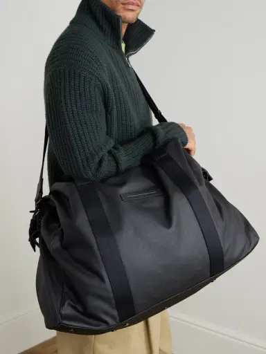 Horizn Studios SoFo Weekender L Waxed Recycled-Cotton Canvas Holdall - Men | Thumbnail 6 Horizn Studios SoFo Weekender L Waxed Recycled-Cotton Canvas Holdall - Men | Thumbnail 6