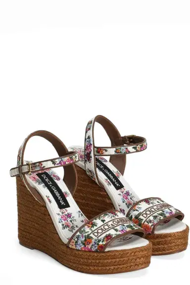 Dolce & Gabbana Wedge Sandal | Thumbnail 6 Dolce & Gabbana Wedge Sandal | Thumbnail 6