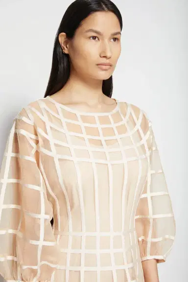 Simkhai Aubree Organza Midi | Thumbnail 2 Simkhai Aubree Organza Midi | Thumbnail 2