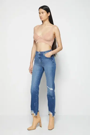 Simkhai Caroline Feathered Bralette | Thumbnail 3 Simkhai Caroline Feathered Bralette | Thumbnail 3