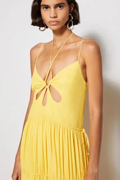 Simkhai Lina Teardrop Maxi Dress | Thumbnail 2 Simkhai Lina Teardrop Maxi Dress | Thumbnail 2