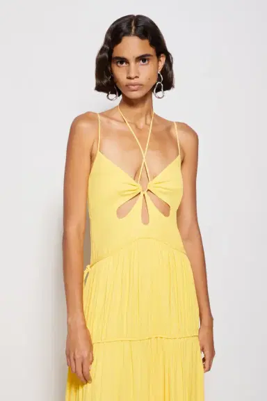 Simkhai Lina Teardrop Maxi Dress | Thumbnail 3 Simkhai Lina Teardrop Maxi Dress | Thumbnail 3