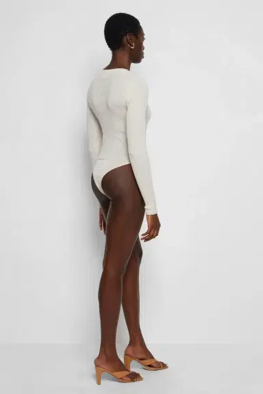 Simkhai Loretta Fine Wool Bodysuit | Thumbnail 4 Simkhai Loretta Fine Wool Bodysuit | Thumbnail 4