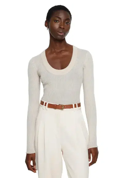 Simkhai Loretta Fine Wool Bodysuit | Thumbnail 1 Simkhai Loretta Fine Wool Bodysuit | Thumbnail 1